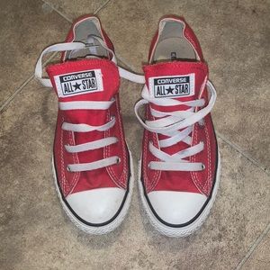 Red converse